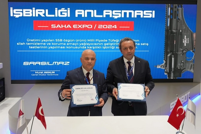 Savunmada millilik oranını artırıyor… Silah temizlik ve koruma yağları millileşiyor