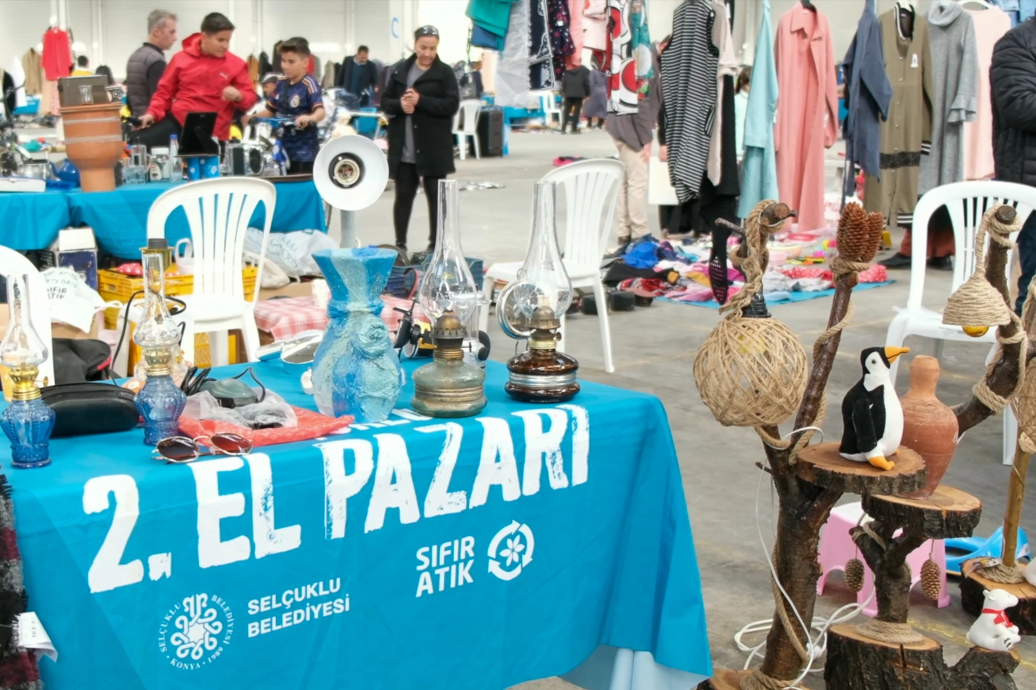 Konya Selçuklu’da ‘ikinci el pazarı’ ilgisi