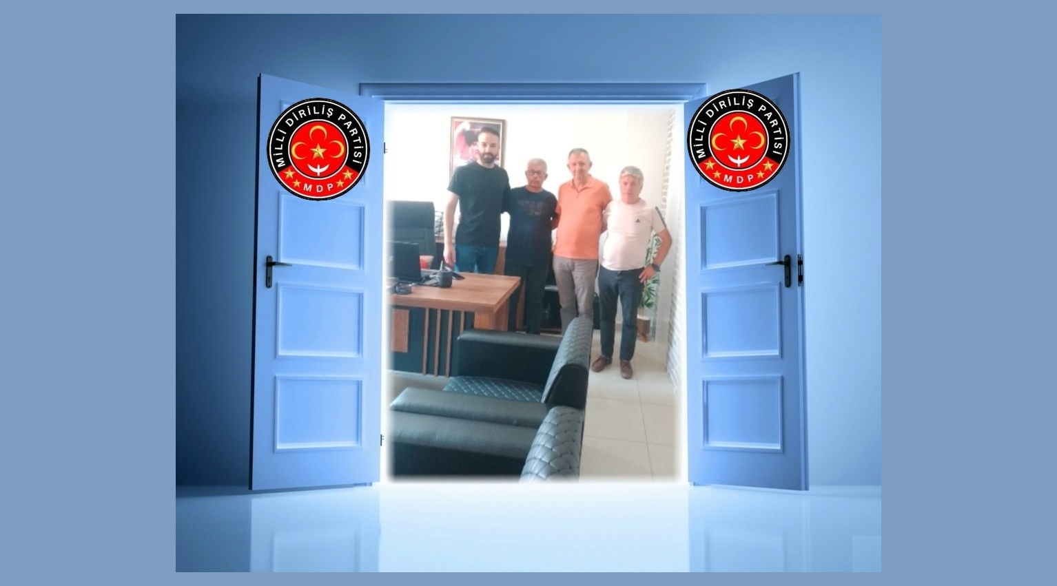 MİLLİ DİRİLİŞ PARTİSİ DUR DURAK DEMEDEN YOLUNA DEVAM EDİYOR