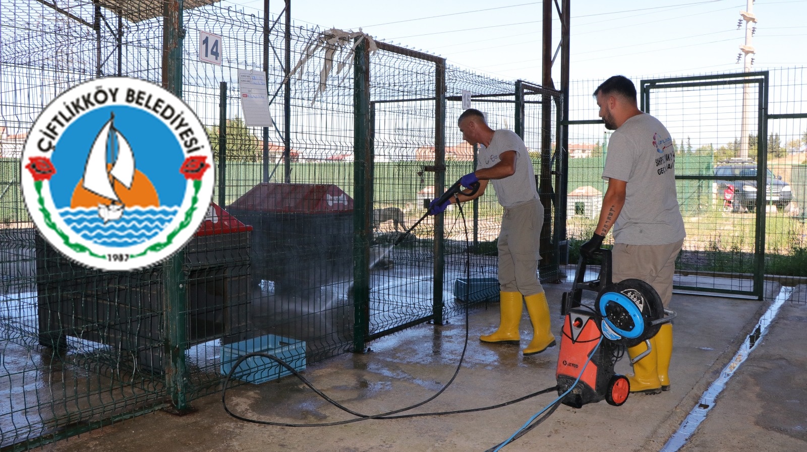 ÇİFTLİKKÖY’DE CAN DOSTLARA CANDAN HİZMET