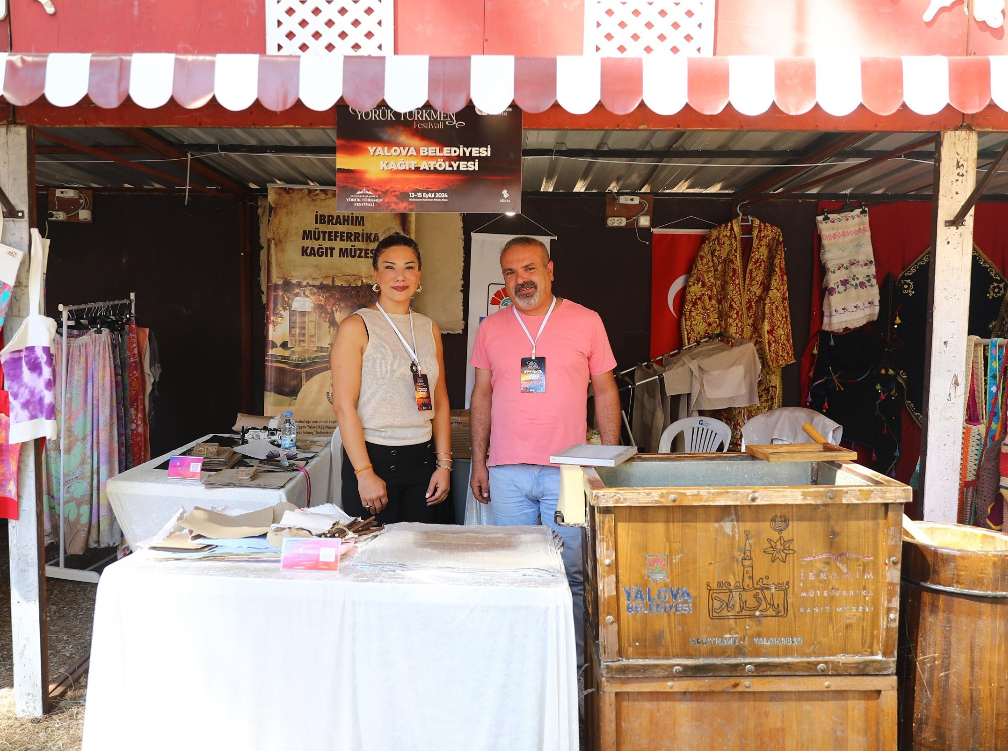 YÖRÜK VE TÜRKMEN FESTİVALİ’NDE YALOVA STANDINA YOĞUN İLGİ