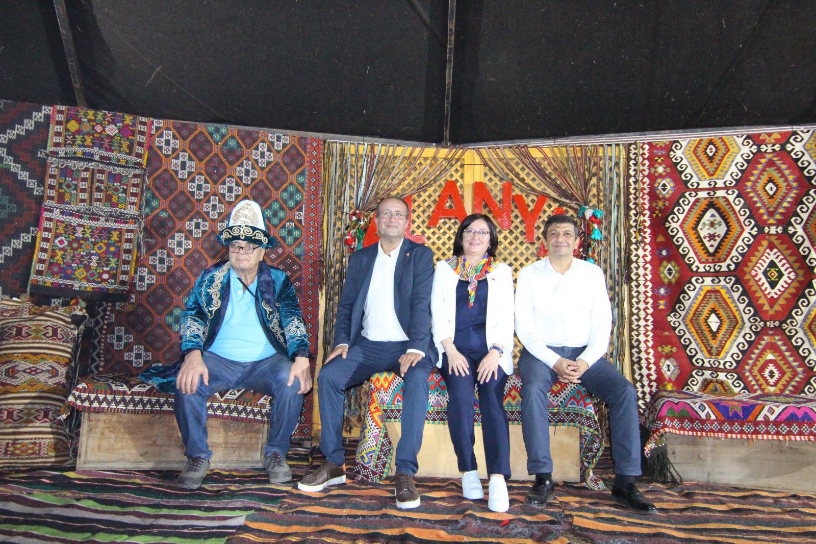 3 .ULUSLARARASI YÖRÜK-TÜRKMEN FESTİVALİ’NDE ALANYA’NIN KÜLTÜREL MİRASLARI TANITILIYOR