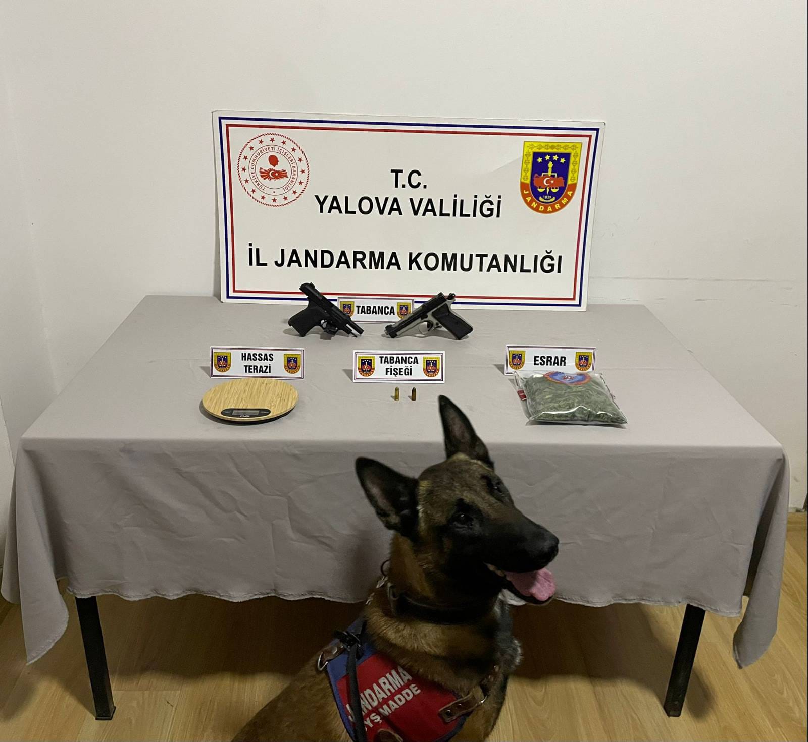 Uyuşturucu Madde ve Tabanca Ele Geçirilmesi