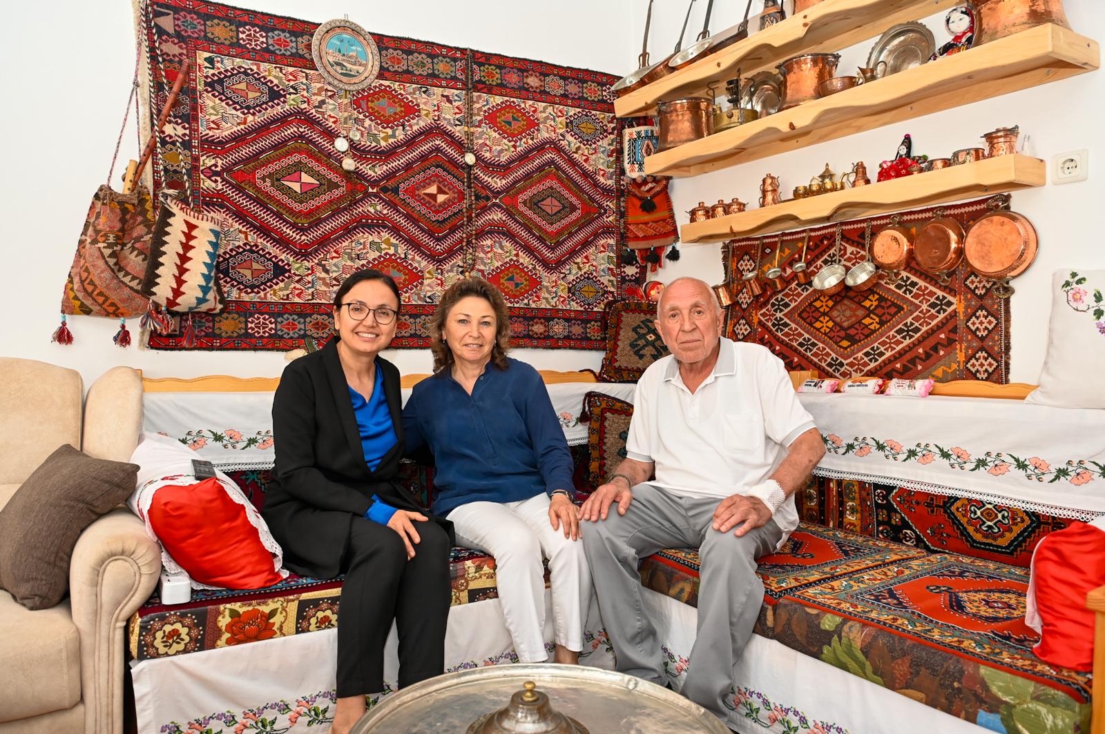 VALİ KAYA GAZİLERİ EVLERİNDE TEK TEK ZİYARET ETTİ