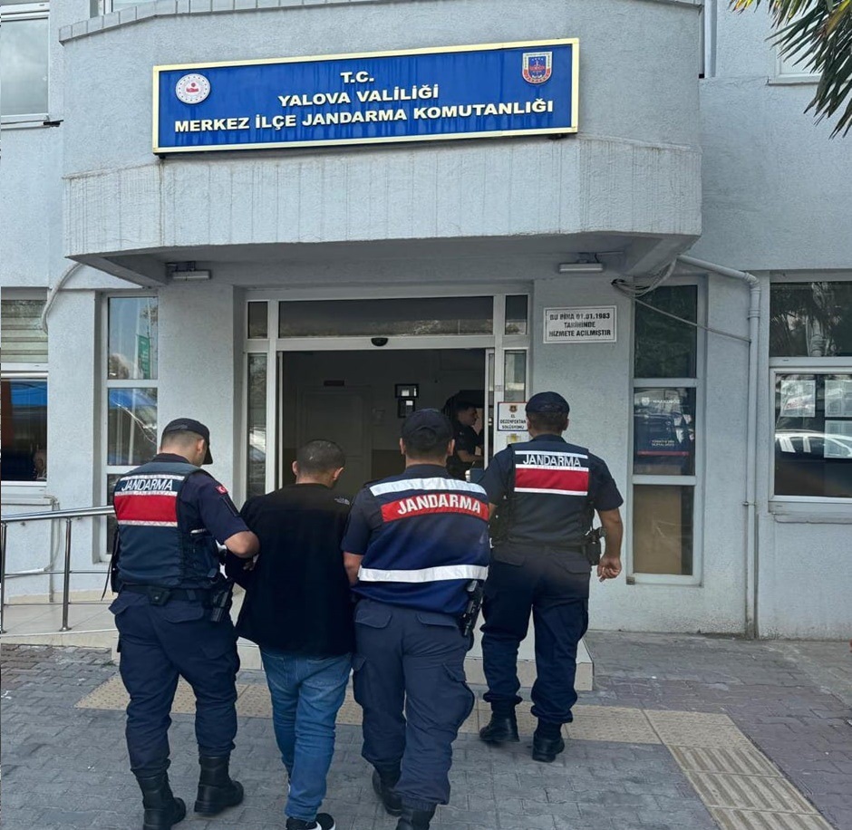 Yalova da Kesinleşmiş araması olan şahıs yakalandı