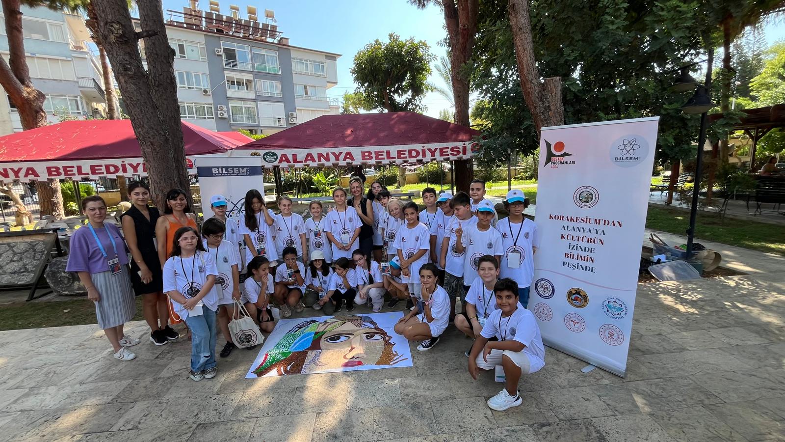 KORAKESİUM’DAN ALANYA’YA KÜLTÜRÜN İZİNDE BİLİMİN PEŞİNDE PROJESİ ALANYA’DA