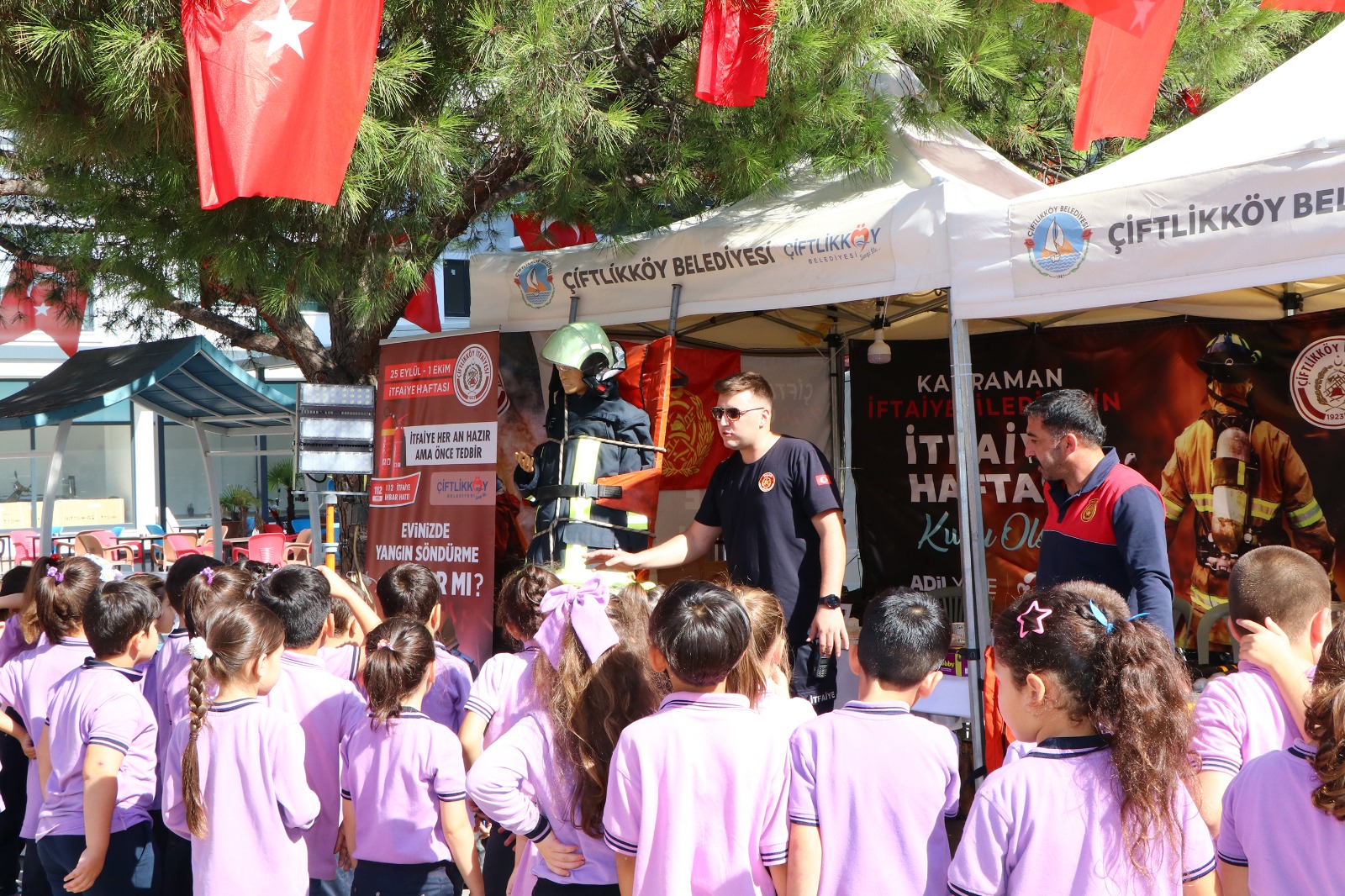 Çiftlikköy’de İtfaiye Haftası Coşkuyla Kutlanıyor