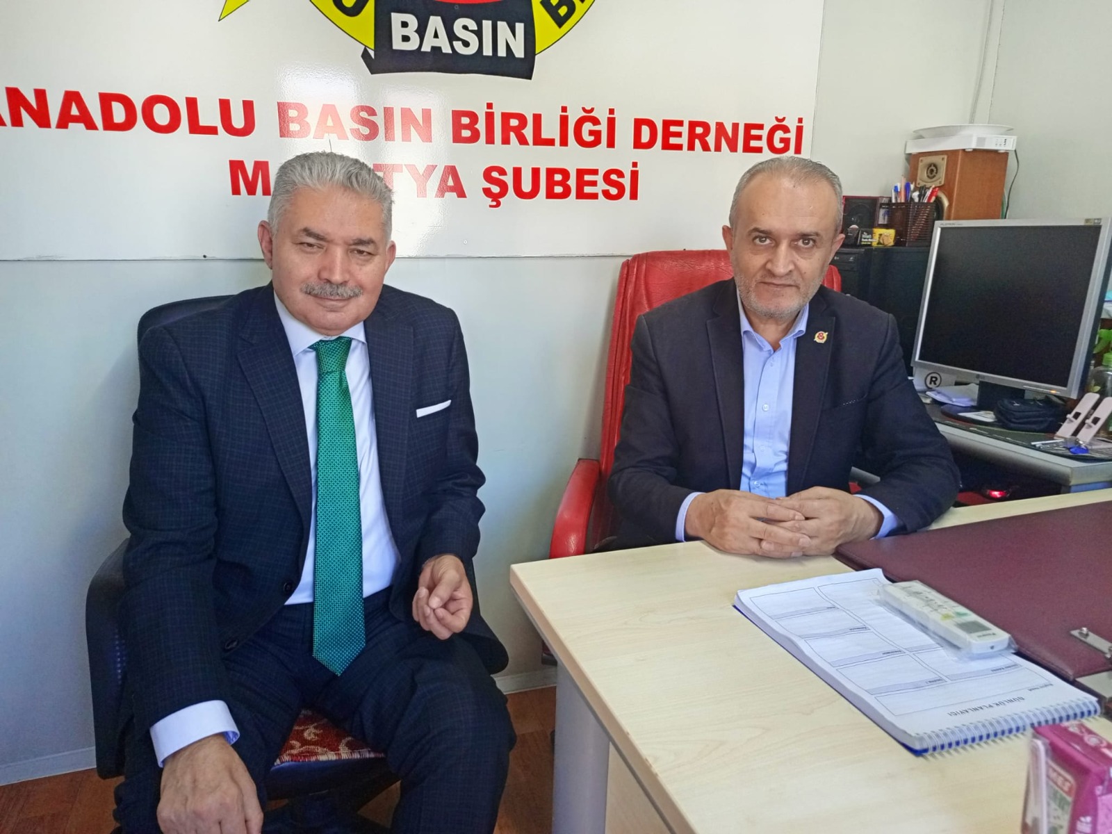 Başkan Ali Karadoğan’dan Anadolu Basın Birliğine Ziyaret