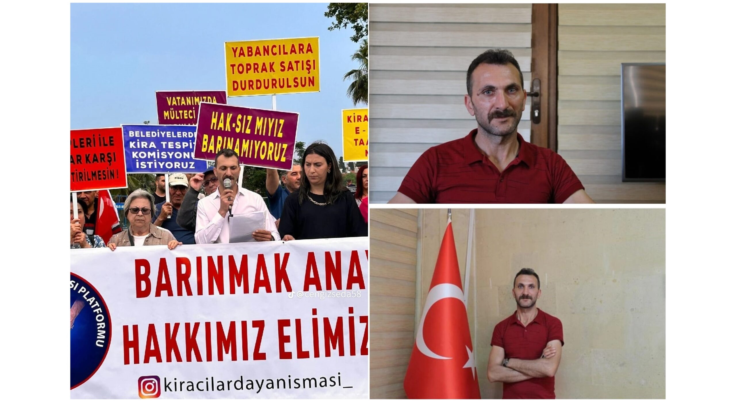 KİRACILAR BARINMA HAKLARINA DESTEK BEKLİYORLAR