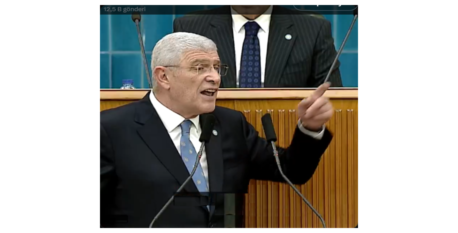 İYİ Parti Genel Başkanı Müsavat Dervişoğlu TBMM grup toplantısında konuştu.