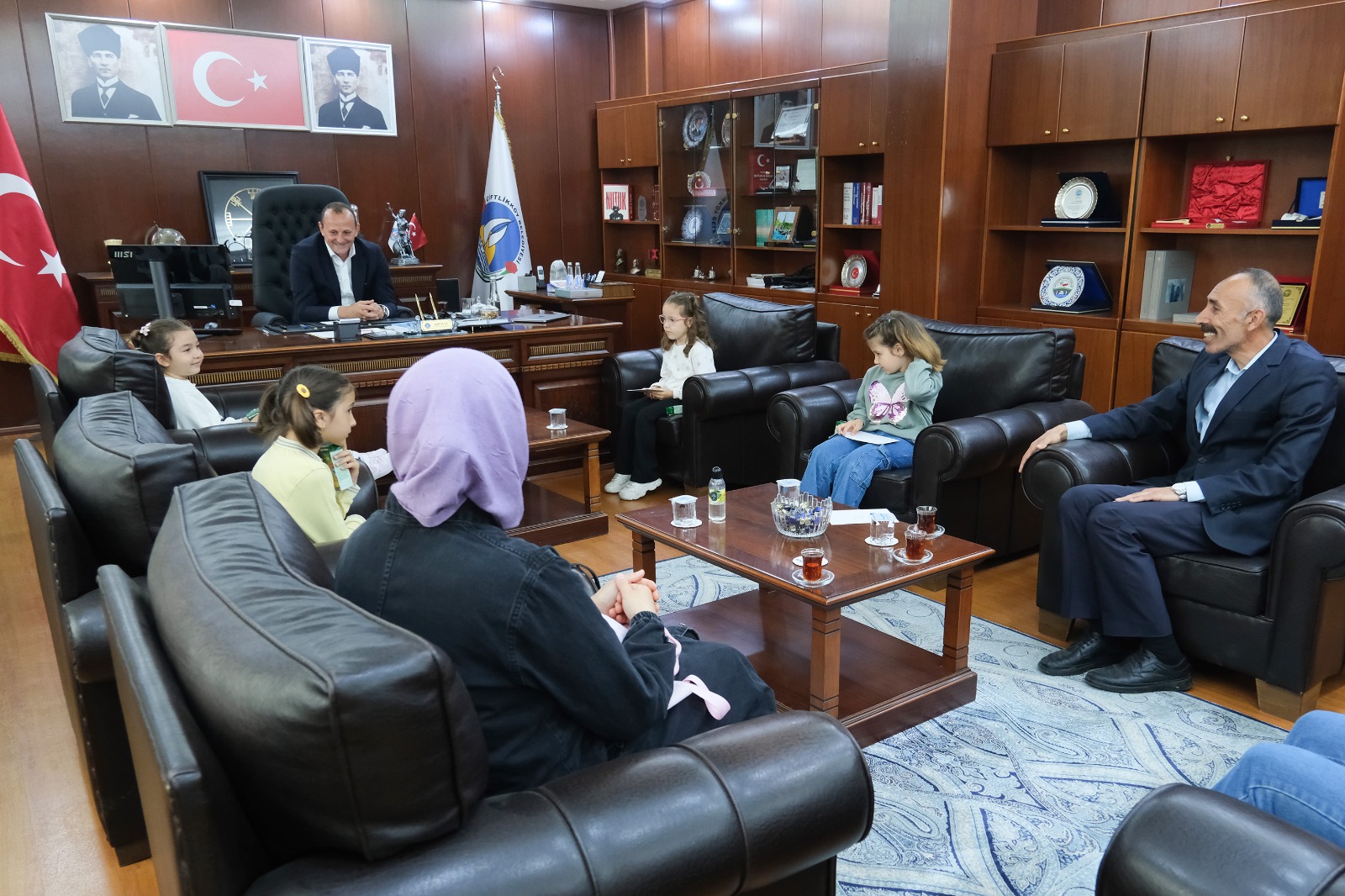 Miniklerin ilk mektupları Başkan Yele’ye