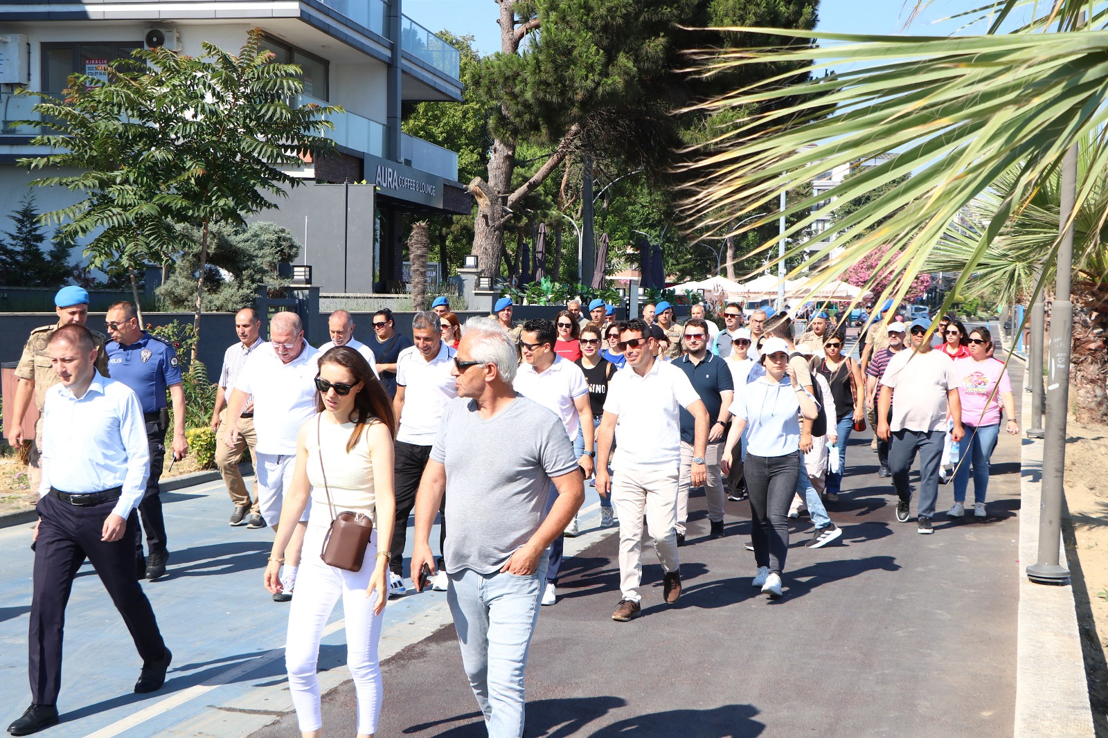 Çiftlikköy’de Sağlıklı Hayat Yürüyüşü