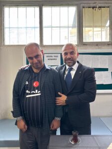 Yalova AK Parti İl Başkanın'dan Beyaz Engelli Derneği’ne Ziyaret