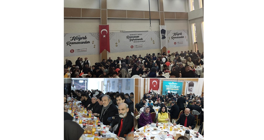 MEVLANA KÜLTÜR MERKEZİ’NDE BİNLER AYNI SOFRADA BULUŞTULAR.