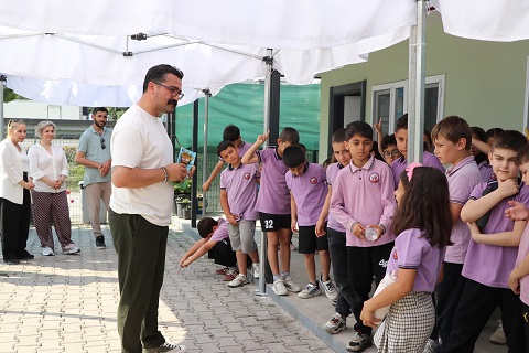 Çiftlikköy’de Çevre Haftası Etkinlikleri Yazar Murat Kırmızı İle Devam Etti
