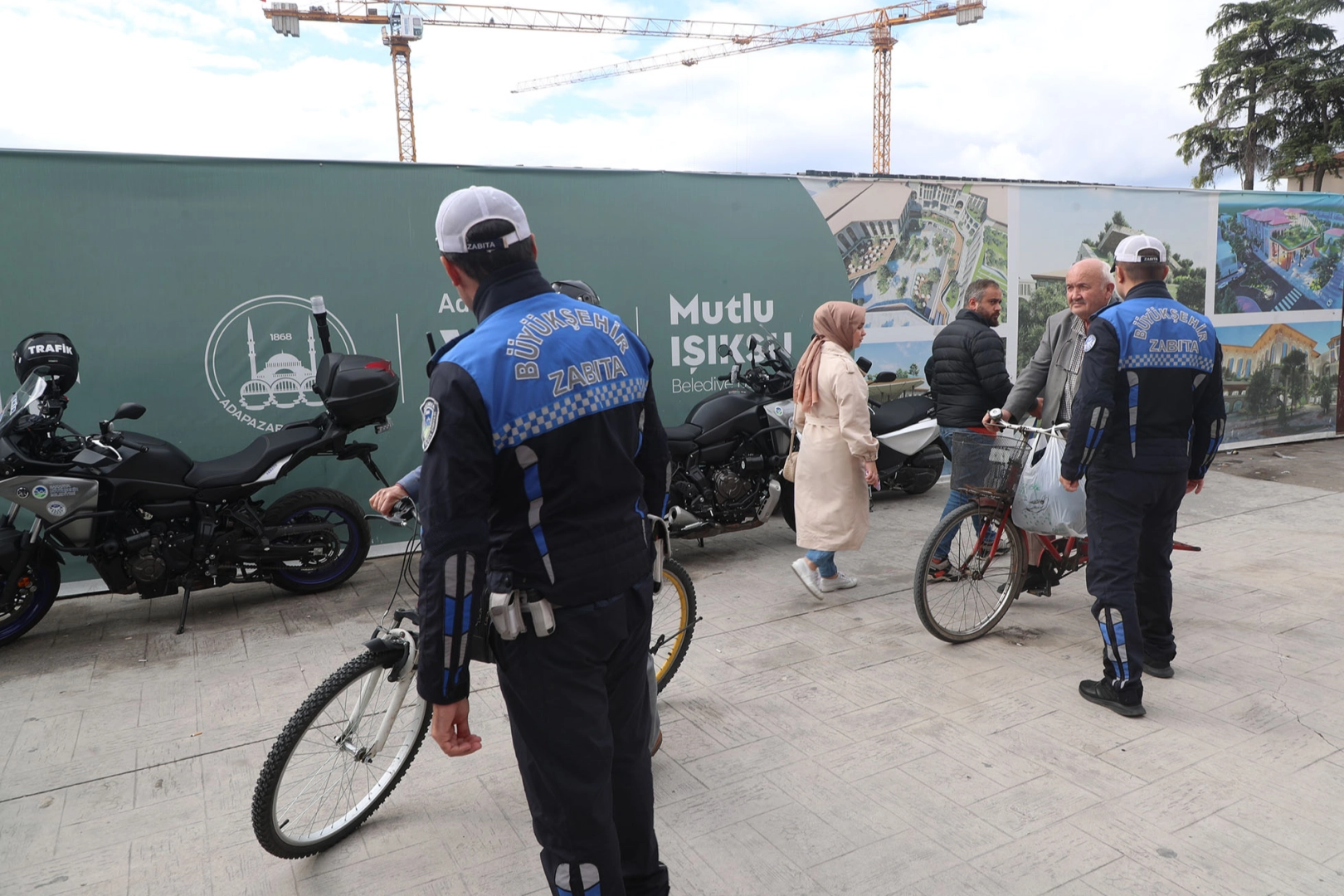 Sakarya Uzunçarşı’da bisikletlilere ‘hassasiyet’ çağrısı